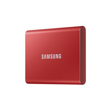 Samsung | Portable SSD | T7 | 1000 GB | N/A "" | USB 3.2 | Red - 3
